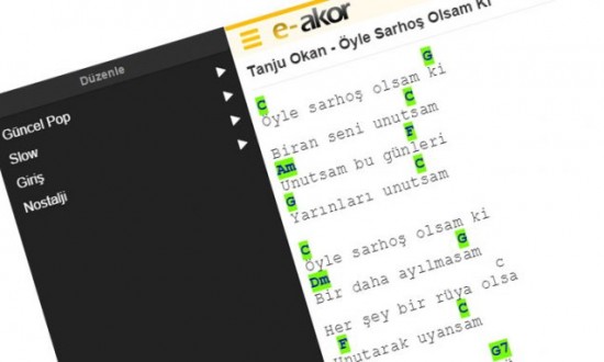 Yeni Özellik: Sahne Repertuarı.